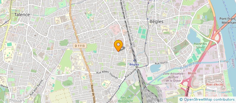 localisation de l'entreprise MONSIEUR PATRICK PINTO à BEGLES