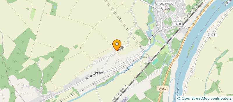 localisation de l'entreprise MONSIEUR PATRICK PIRONNEAU  VALLOIRE-SUR-CISSE