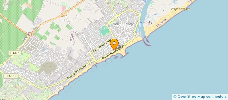 localisation de l'entreprise MONSIEUR PATRICK PISAPIA  VENDRES