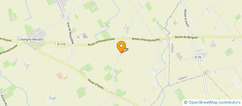 localisation de l'entreprise MONSIEUR PATRICK PLANCKEEL  WARHEM