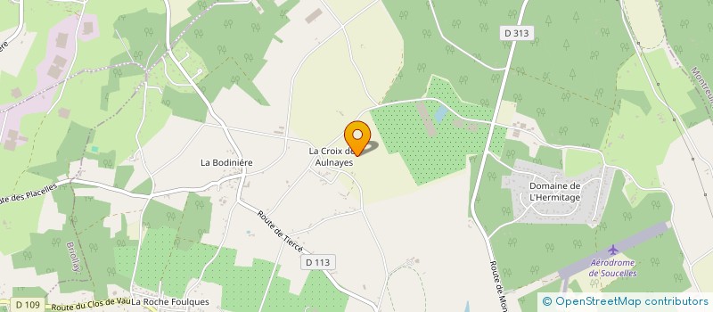 localisation de l'entreprise MONSIEUR PATRICK PLATEAU à RIVES-DU-LOIR-EN-ANJOU
