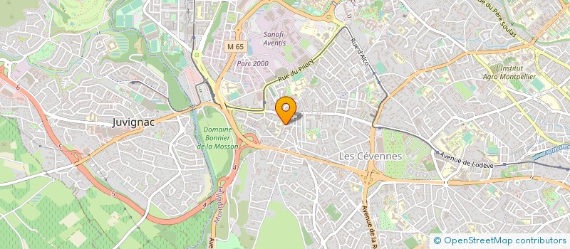 localisation de l'entreprise MONSIEUR PATRICK PLATEL à MONTPELLIER