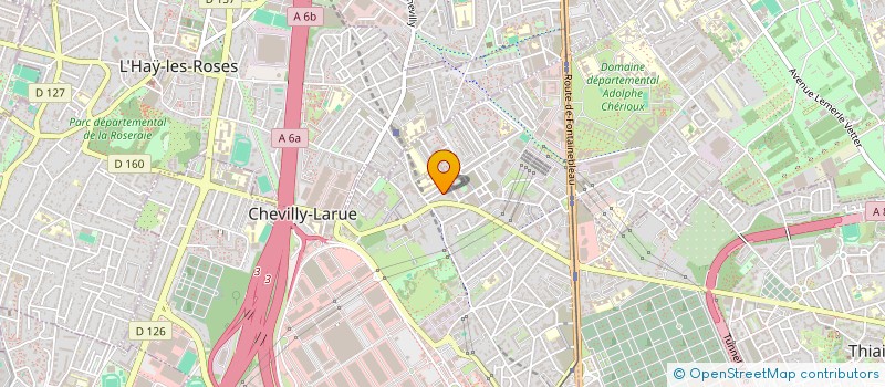 localisation de l'entreprise MONSIEUR PATRICK PLATON  CHEVILLY-LARUE