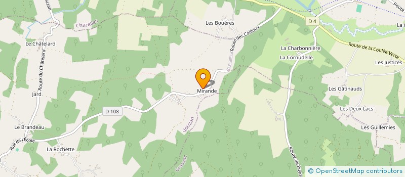 localisation de l'entreprise MONSIEUR PATRICK PLAZER à VOUZAN