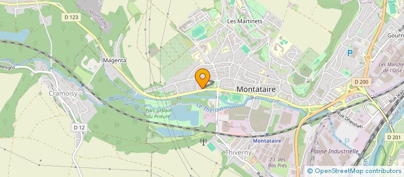 localisation de l'entreprise MONSIEUR PATRICK PLENET  MONTATAIRE