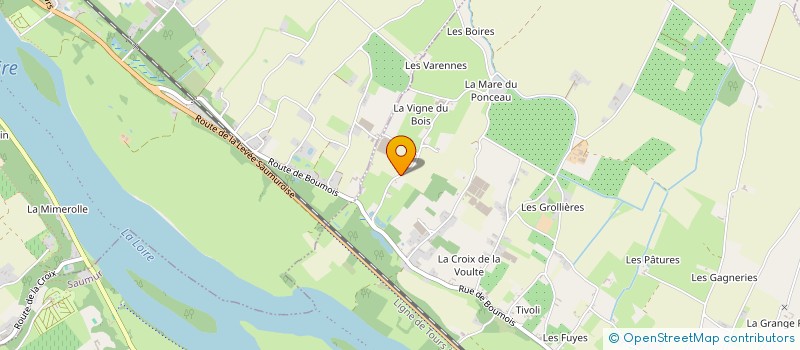 localisation de l'entreprise MONSIEUR PATRICK PLOQUIN  SAUMUR