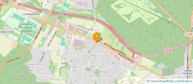 localisation de l'entreprise MONSIEUR PATRICK PLOYART  CHAMBOURCY