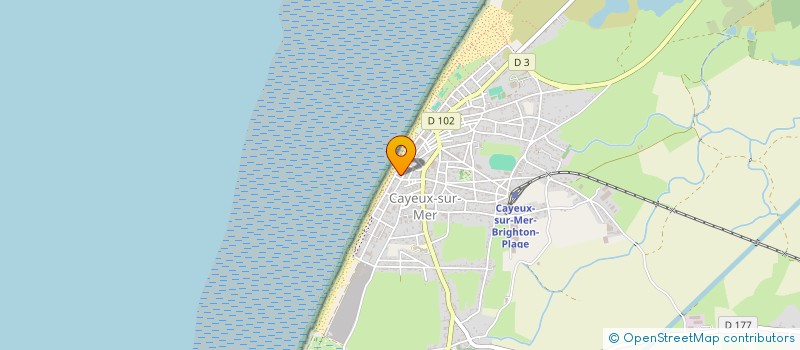 localisation de l'entreprise MONSIEUR PATRICK PLUTTA  CAYEUX-SUR-MER