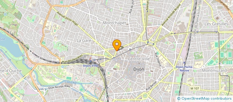 localisation de l'entreprise MONSIEUR PATRICK POCHEUX à DIJON