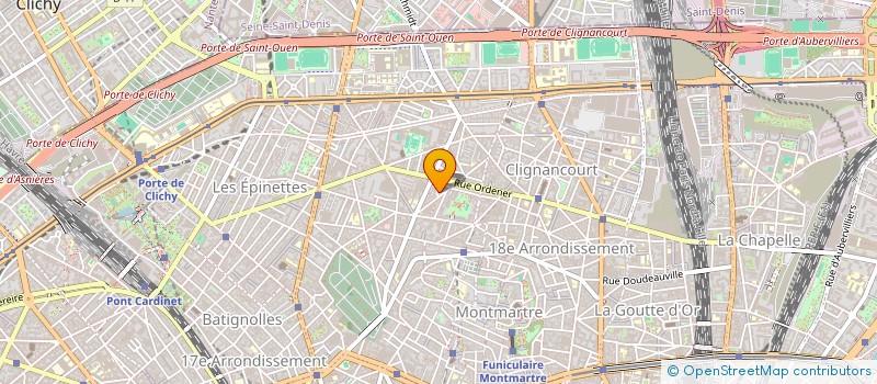 localisation de l'entreprise MONSIEUR PATRICK POINOT  PARIS