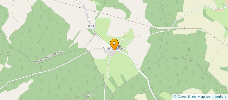 localisation de l'entreprise MONSIEUR PATRICK POISSENOT  GRANDECOURT