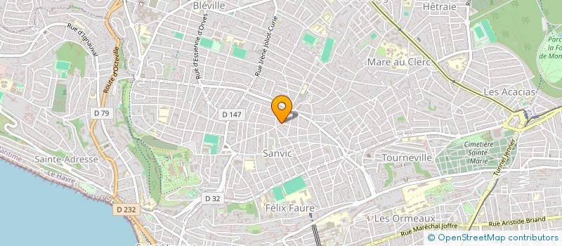 localisation de l'entreprise MONSIEUR PATRICK POLET à LE HAVRE