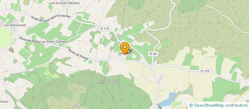 localisation de l'entreprise MONSIEUR PATRICK POLI  VILLARS