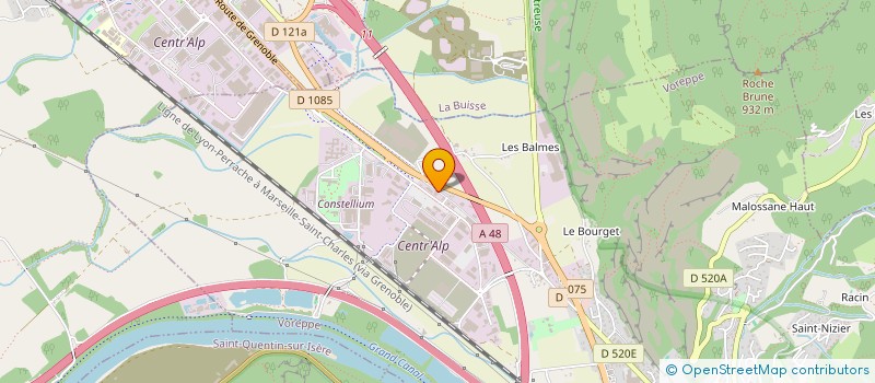 localisation de l'entreprise MONSIEUR PATRICK POLICAND  SAINT-ETIENNE-DE-SAINT-GEOIRS