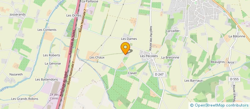 localisation de l'entreprise MONSIEUR PATRICK POMAREL à ETOILE-SUR-RHONE