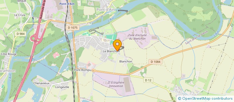 localisation de l'entreprise MONSIEUR PATRICK PONCET  PONT-D'AIN