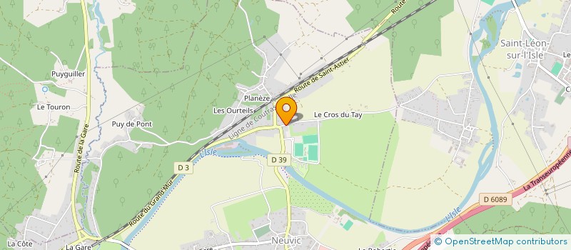 localisation de l'entreprise MONSIEUR PATRICK PORCHE à NEUVIC