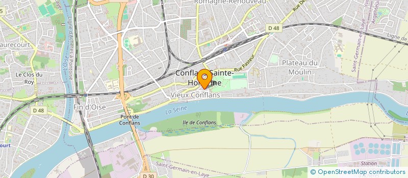 localisation de l'entreprise MONSIEUR PATRICK PORCHER à CONFLANS-SAINTE-HONORINE