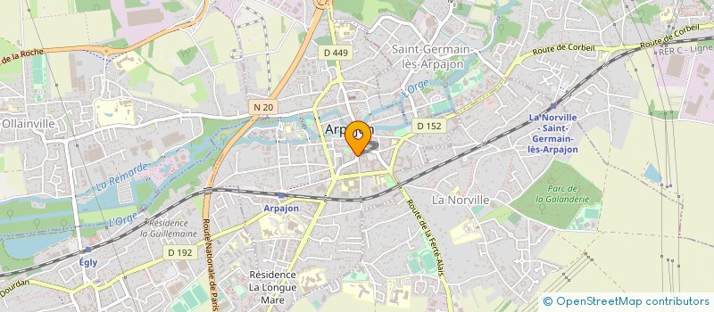 localisation de l'entreprise MONSIEUR PATRICK PORTEMONT à ARPAJON