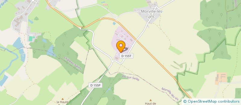 localisation de l'entreprise MONSIEUR PATRICK POSSAMAI  MORVILLE-LES-VIC