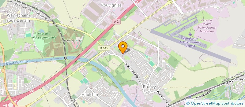 localisation de l'entreprise MONSIEUR PATRICK POTARD  ROUVIGNIES