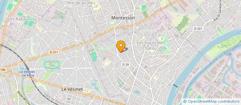 localisation de l'entreprise MONSIEUR PATRICK POTTIER à CHATOU