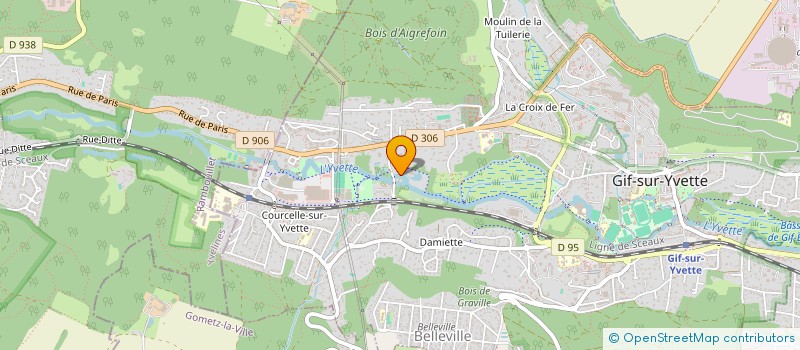 localisation de l'entreprise MONSIEUR PATRICK POTTIER  GIF-SUR-YVETTE