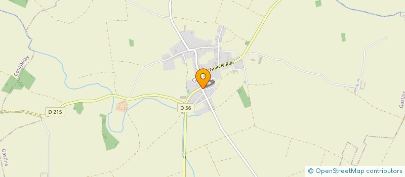 localisation de l'entreprise MONSIEUR PATRICK POTVIN  GASTINS