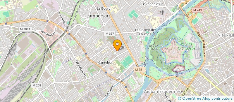 localisation de l'entreprise MONSIEUR PATRICK POUCHAIN à LAMBERSART