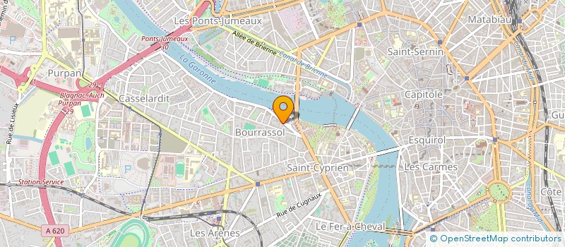 localisation de l'entreprise MONSIEUR PATRICK POUPART à TOULOUSE