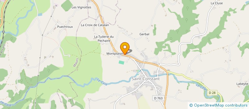 localisation de l'entreprise MONSIEUR PATRICK POURCHEL à SAINT-CONSTANT-FOURNOULES