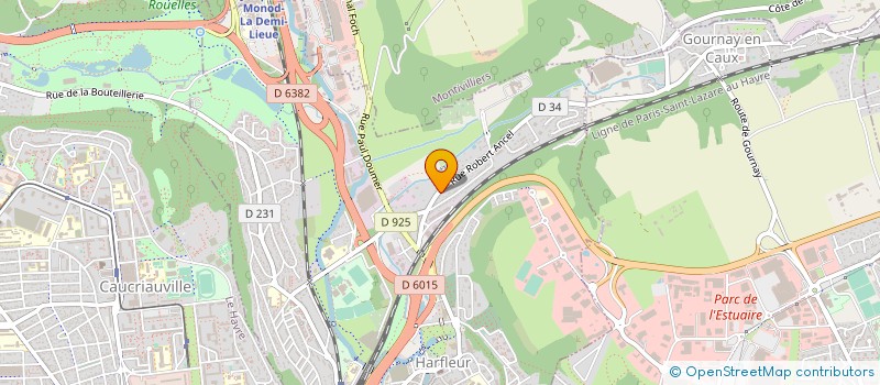 localisation de l'entreprise MONSIEUR PATRICK POURQUOY  HARFLEUR