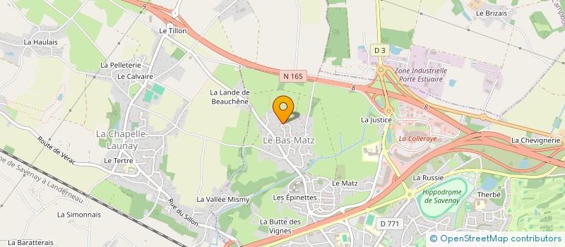 localisation de l'entreprise MONSIEUR PATRICK POUX à SAVENAY