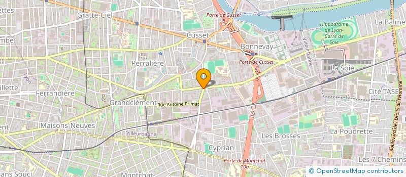 localisation de l'entreprise MONSIEUR PATRICK POZO  VILLEURBANNE