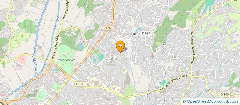 localisation de l'entreprise MONSIEUR PATRICK PRADIER à FREJUS