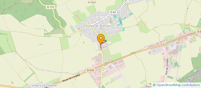 localisation de l'entreprise MONSIEUR PATRICK PRATT  COSNES-ET-ROMAIN