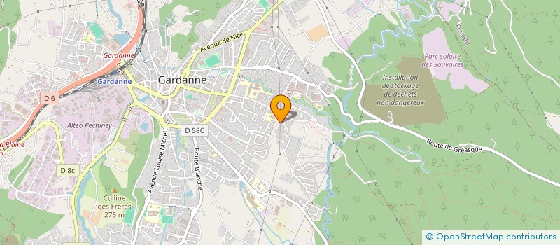 localisation de l'entreprise MONSIEUR PATRICK PREPOIGNOT à GARDANNE