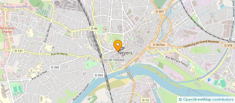localisation de l'entreprise MONSIEUR PATRICK PREVOST à NEVERS