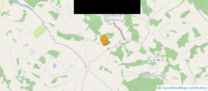 localisation de l'entreprise MONSIEUR PATRICK PRIAM  BOUZON-GELLENAVE