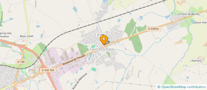 localisation de l'entreprise MONSIEUR PATRICK PRIEUR  BRESSUIRE