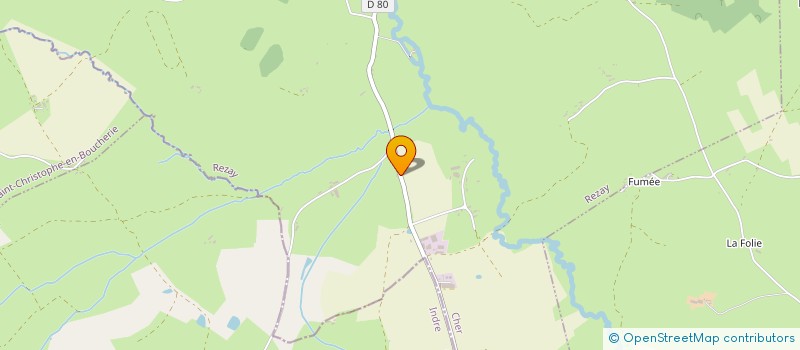 localisation de l'entreprise MONSIEUR PATRICK PRIEURE  MAISONNAIS