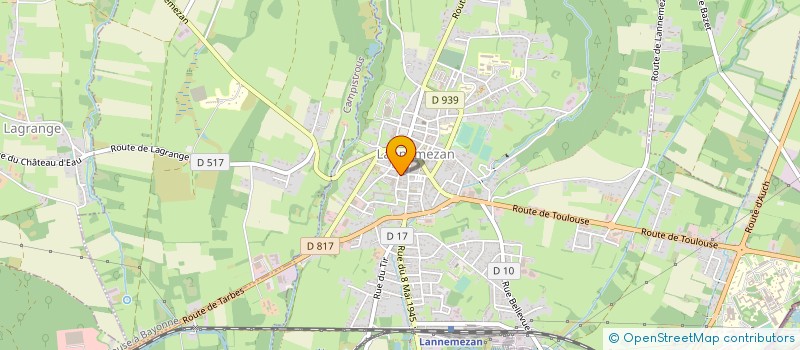 localisation de l'entreprise MONSIEUR PATRICK PRIMUS à LANNEMEZAN