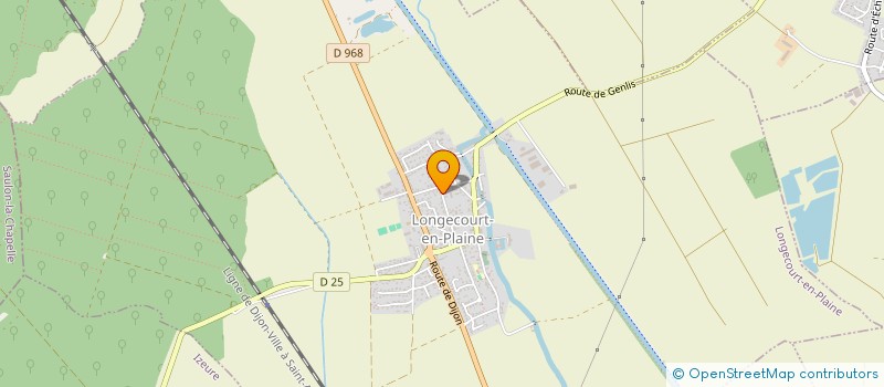 localisation de l'entreprise MONSIEUR PATRICK PRIN  LONGECOURT-EN-PLAINE