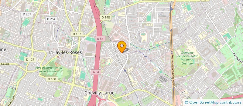 localisation de l'entreprise MONSIEUR PATRICK PRIVAT  L'HAY-LES-ROSES