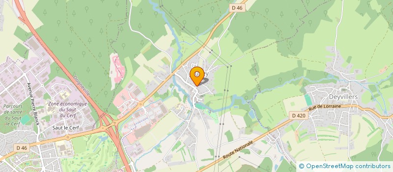 localisation de l'entreprise MONSIEUR PATRICK PROTIN  JEUXEY