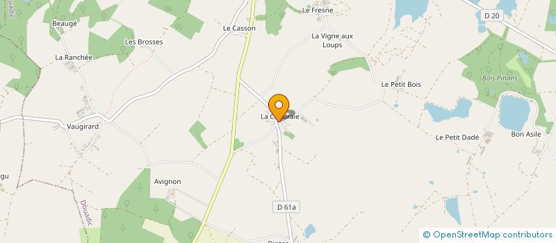 localisation de l'entreprise MONSIEUR PATRICK PRUD'HOMME à POULIGNY-SAINT-PIERRE