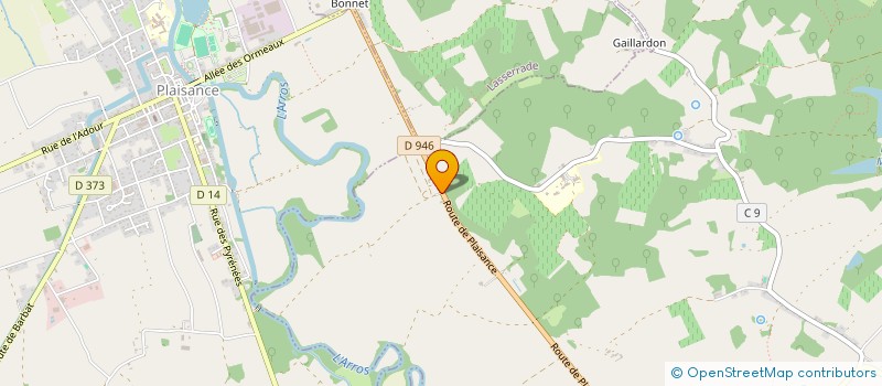 localisation de l'entreprise MONSIEUR PATRICK PRUNET-FOCH  BEAUMARCHES