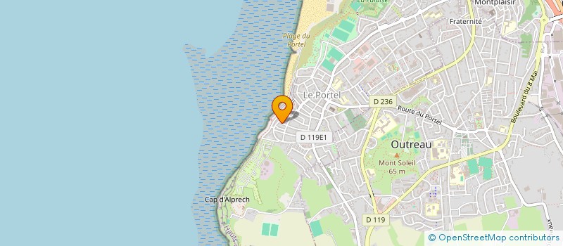 localisation de l'entreprise MONSIEUR PATRICK PRUVOST à LE PORTEL