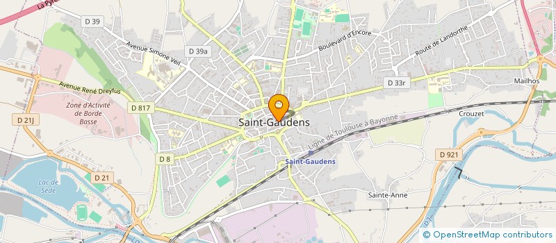 localisation de l'entreprise MONSIEUR PATRICK PRUVOST à SAINT-GAUDENS