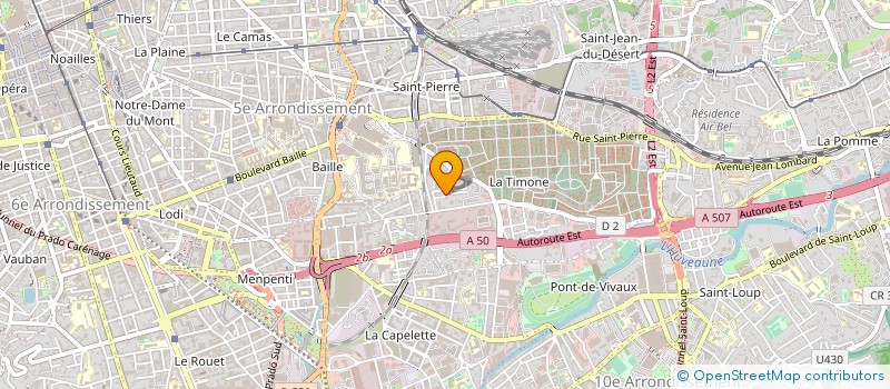 localisation de l'entreprise MONSIEUR PATRICK PSALIDA à MARSEILLE